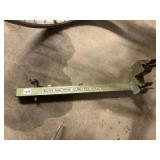 MILITARY GREEN WEAPON RACK, M249 MACHINE GUN M16