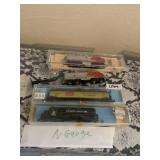 N GAUGE MODEL TRAINS, SANTA FE LOCOMOTIVES,