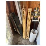 PITTSBURGH STEELERS WOODEN YARD ART, FOLDING