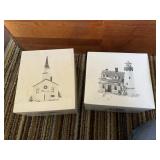 HERITAGE VILLAGE COLLECTION HANDPAINTED PORCELAIN