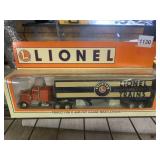 LIONEL LOGO TRACTOR TRAILER 6-12989, DIE-CAST,