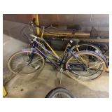 THE PATRIOT BLUE BICYCLE, GLITTERATI YELLOW