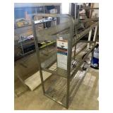 METAL INDUSTRIAL STORAGE RACK, HEAVY-DUTY WIRE