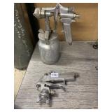 DEVILBISS - PAINT SPRAY GUNS, PISTOL GRIP, W/ CUP