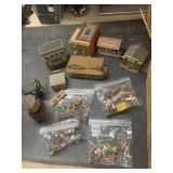 VTG MODEL TRAIN DIORAMA BUILDINGS, MINIATURE