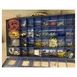 NAPA BELDEN METAL STORAGE CASE W/ VARIOUS