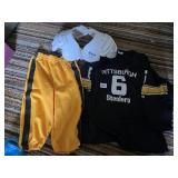 HUTCH PITTSBURGH STEELERS FOOTBALL UNIFORM SET,