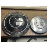 MERCEDES-BENZ & CADILLAC CHROME-TONE WHEEL CENTER