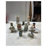 VTG OCCUPIED JAPAN CERAMIC FIGURINES