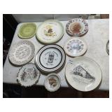 DECORATIVE CERAMIC PLATES.