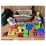 VINTAGE PLAY-DOH MOLDS, FIGURINES, DIECAST