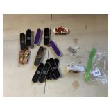 TECH DECK FINGERBOARDS W/ WHEELS, HARDWARE,