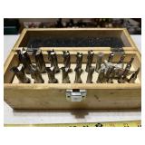 MACHINIST END MILL BIT SET - APPROX 20 ASSORTED