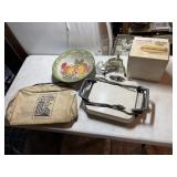 HAMILTON BEACH COOKER, PAINTED ENAMEL BOWL, FOLEY