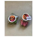 NICKELODEON GAK SPLAT TOYS - TWO CONTAINERS, 1992