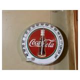 COCA-COLA THERMOMETER - ROUND DIAL, THERMOMETER