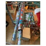 HOLIDAY WRAPPING PAPER & GIFT TAGS ASSORTMENT -
