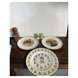 LARGE PRESIDENTS COLLECTOR PLATE, KENNEDY &