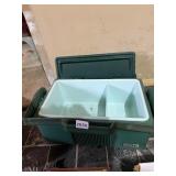 STANLEY AIRTIGHT COOLER - GREEN, W/ REMOVABLE