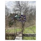 METAL GARDEN WIND SPINNERS.