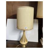 MID-CENTURY MODERN STYLE TABLE LAMP, TEXTURED