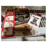JOY CHRISTMAS GIFT TAGS, MILLER GENUINE DRAFT
