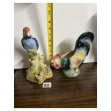 ROYAL COPLEY CERAMIC ROOSTER WALL POCKET, CERAMIC