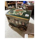 HEINZ SAMPLER - VINTAGE DECORATIVE TIN CART W/