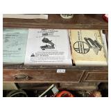 ASSORTED POWER TOOL MANUALS - ELECTRIC CHAINSAW