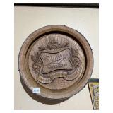 MILLER HIGH LIFE BEER WOODEN BARREL - DECORATIVE,