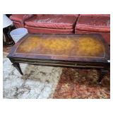 COFFEE TABLE AND CONTENTS OF DRAWER