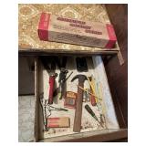 SGL WABER OUTLET STRIP, ASSORTED HAND TOOLS,