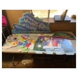 DISNEY PROMOTIONAL CARDBOARD STANDEES - THE