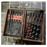 IRWIN AUGER BIT SET - WOOD BOX