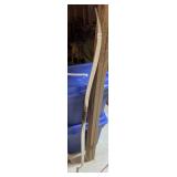 BLACK HAWK WASP BOW, LEATHER-WRAPPED GRIP,