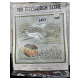 HENRIETTA KAUFMANN THE PITTSBURGH SCENE CREWEL