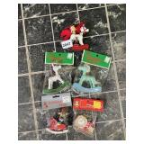 VINTAGE CHRISTMAS ORNAMENT LOT - KIDDIELAND THEME