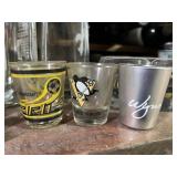 SHOT GLASS AND CORK COLLECTION