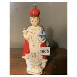 GERMAN PORCELAIN RELIGIOUS FIGURE PLANTER -