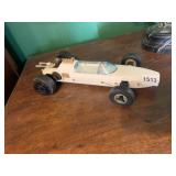 TESTORS VINTAGE CAR - CREAM BODY, BLUE