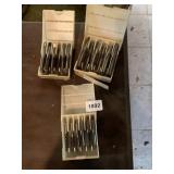 H.S. GROUND THREAD TAP SETS - U.S.A. MADE, 3