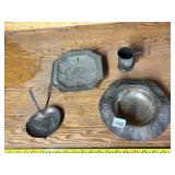 SILVER PLATE SERVING ACCENT PIECES