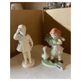 HAND PAINTED GERMAN MADE FIGURINES