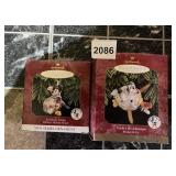 HALLMARK KEEPSAKE ORNAMENTS - MICKEY & CO., SET