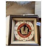 HEINZ CO. ADVERTISING WALL CLOCK - TOMATO DESIGN,