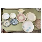 ROYAL TUDOR WARE & ASSORTED DINNERWARE, FLORAL