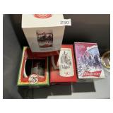 BUDWEISER HOLIDAY STEINS, 90TH ANNIVERSARY, 2002