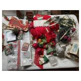 CHRISTMAS LIGHTS, ORNAMENTS, DECOR, WOODEN