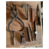 VINTAGE HAND TOOLS - BLACKSMITH, PRUNING,