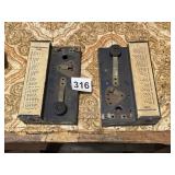 WESTERN UNION TELEGRAPH SIGNAL SETS.